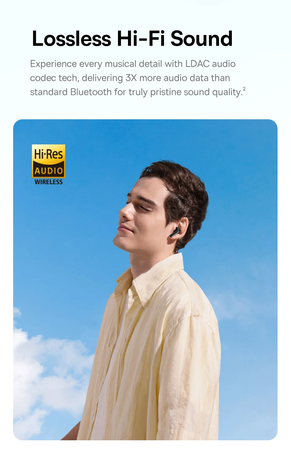 Baseus EP10 Pro ANC Wireless Earbuds – 50dB Noise Cancelling, LDAC Hi-Res, 6 Mic, IP55