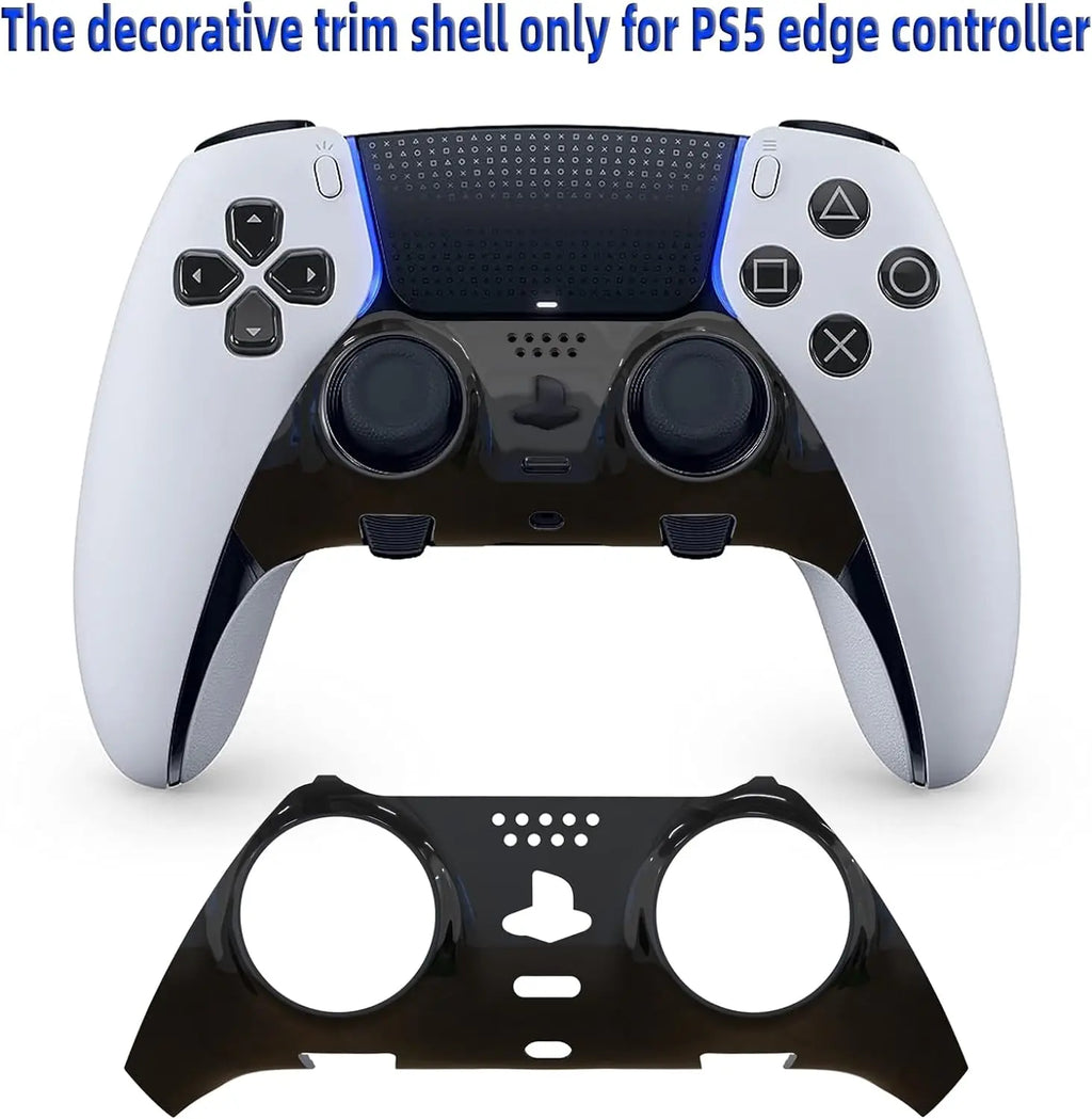 PS5 DualSense Edge Controller Faceplate Shell & Handle Trim Strip Replacement