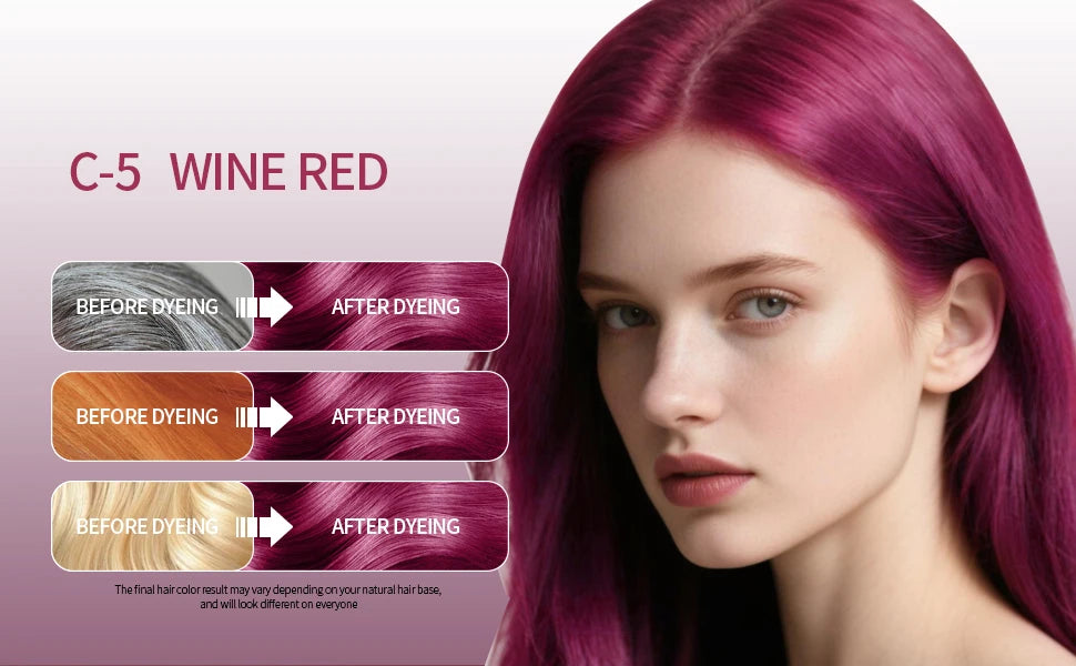 Meidu 3in1 Hair Dye Shampoo Easy to Use Moisturizing & Healthy Hair Care Creating Natural Hair Color,Quick Dyeing for Men Women